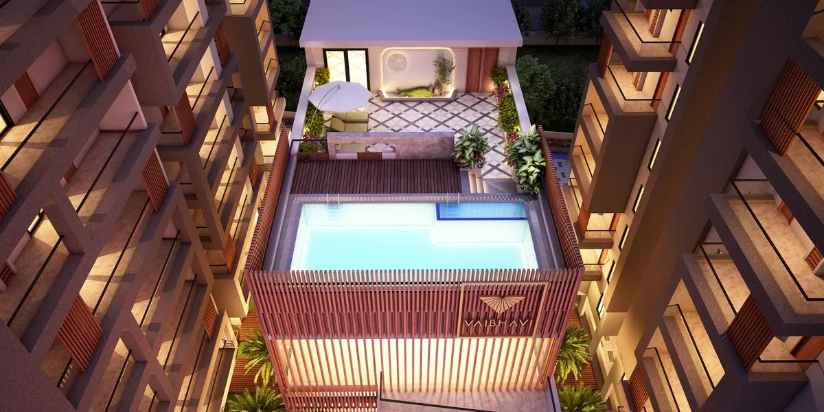 Vaibhavi Vihaan Shikhara pool deck